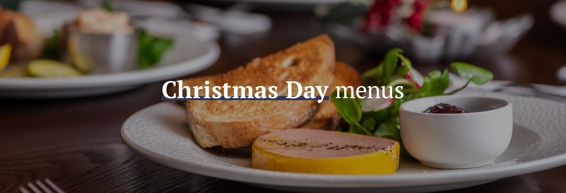 Christmas Day Menu at The Drummond