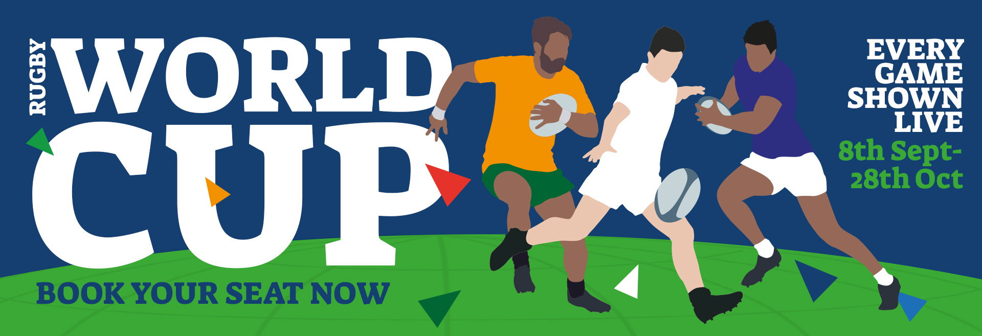 Watch the Rugby World Cup at The Drummond