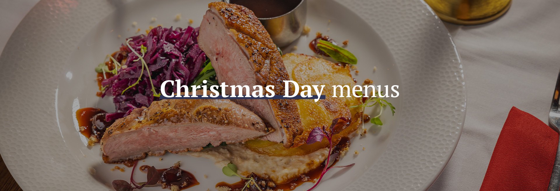 Christmas Day Menu at The Drummond