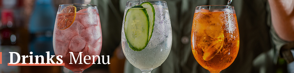 Drinks Menu at The Drummond