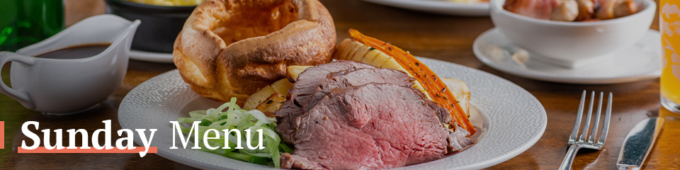Sunday Menu at The Drummond